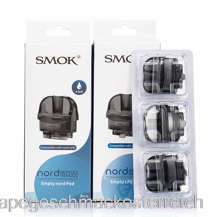 Smok Nord 50 W Ersatz-Pods [U/min] 4 Ml U/min Pod Vape-Geschmack